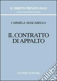 Il contratto di appalto libro