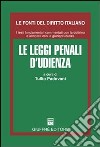 Le leggi penali d'udienza libro