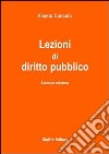 Lezioni di diritto pubblico libro