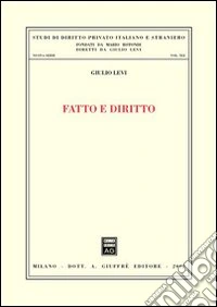 Fatto e diritto libro