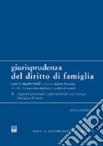 Giurisprudenza del diritto di famiglia. Casi e materiali. Vol. 2: Rapporti personali e patrimoniali tra coniugi, famiglia di fatto libro