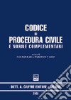 Codice di procedura civile e norme complementari. Aggiornato al 30 giugno 2002 libro