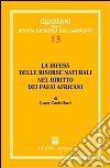 La difesa delle risorse naturali nel diritto dei paesi africani libro di Castellani L. (cur.)