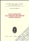 I fatti normativi e la certezza del diritto costituzionale libro