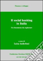 Il social banking in Italia. Un fenomeno da esplorare libro