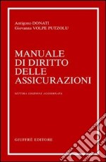 Manuale di diritto delle assicurazioni libro