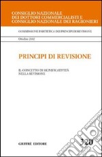 Principi di revisione. Documento 320. Il concetto di significatività nella revisione libro