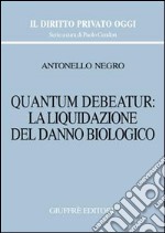 Quantum debeatur: la liquidazione del danno biologico libro