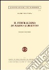 Il federalismo di Mario Albertini libro