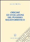 Origine ed evoluzione del pensiero ragionieristico libro di Privitera Claudio