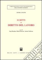 Scritti di diritto del lavoro