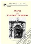 Annali del seminario giuridico (2001-2002) libro