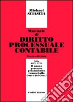 Manuale di diritto processuale contabile libro