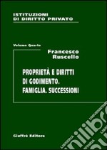 Istituzioni di diritto privato (4) libro