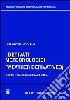 I derivati meteorologici (Weather derivatives). Aspetti aziendali e contabili libro