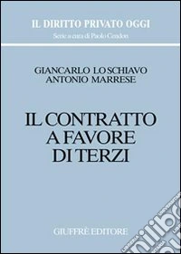 Il contratto a favore di terzi libro