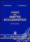 Codice del diritto ecclesiastico. Aggiornato al 31 dicembre 2002 libro