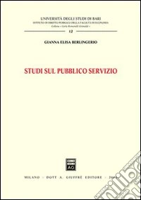 Studi sul pubblico servizio