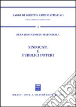 Sindacati e pubblici poteri libro