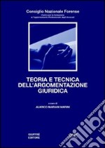 Teoria e tecnica dell'argomentazione giuridica libro