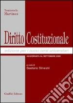 Diritto costituzionale. Aggiornato a settembre 2003 libro