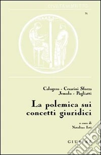 La polemica sui concetti giuridici libro