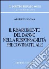 Il risarcimento del danno nella responsabilità precontrattuale libro