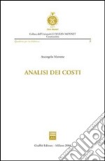 Analisi dei costi libro