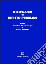 Dizionario di diritto pubblico libro