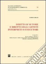 Diritto d'autore e diritti degli artisti interpreti o esecutori