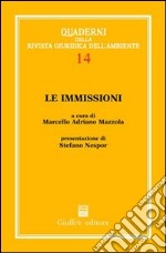 Le immissioni libro