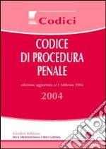 Codice di procedura penale libro