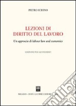 Lezioni di diritto del lavoro libro