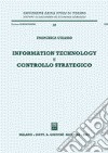 Information technology e controllo strategico libro di Culasso Francesca