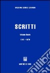 Scritti. Vol. 6: 1970-1976 libro