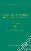 Codice della normativa della Regione Puglia libro