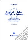 Elementi di diritto dell'Unione Europea. Parte istituzionale. Ordinamento e struttura dell'Unione Europea. Aggiornato al 1° maggio 2004 libro