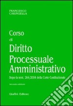 Corso di diritto processuale amministrativo. Dopo la sent. 204/2004 della Corte costituzionale libro