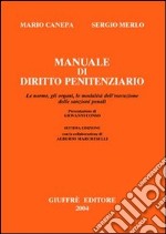 Manuale di diritto penitenziario. Le norme, gli organi, le modalità dell'esecuzione delle sanzioni penali libro