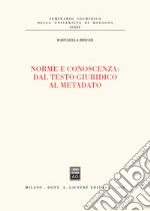 Norme e conoscenza: dal testo giuridico al metadato