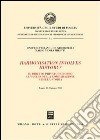 Harmonisation involves history? Atti del convegno (Foggia, 20-21 giugno 2003) libro