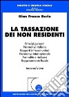 La tassazione dei non residenti libro