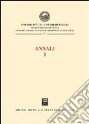 Annali della Facoltà di giurisprudenza dell'Università di Foggia. Vol. 1 libro