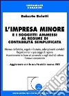 L'impresa minore e i soggetti ammessi al regime di contabilità semplificata libro