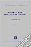 Appunti di diritto costituzionale comparato (1) libro