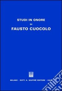 Studi in onore di Fausto Cuocolo