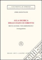 Alla ricerca dello Stato di diritto. Per una giustizia «non amministrativa» (Sonntagsgedanken)