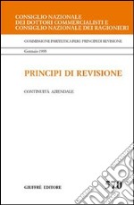 Principi di revisione. Documento 570. Continuità aziendale libro