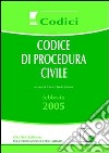 Codice di procedura civile 2005 libro