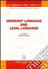 Ordinary language and legal language libro